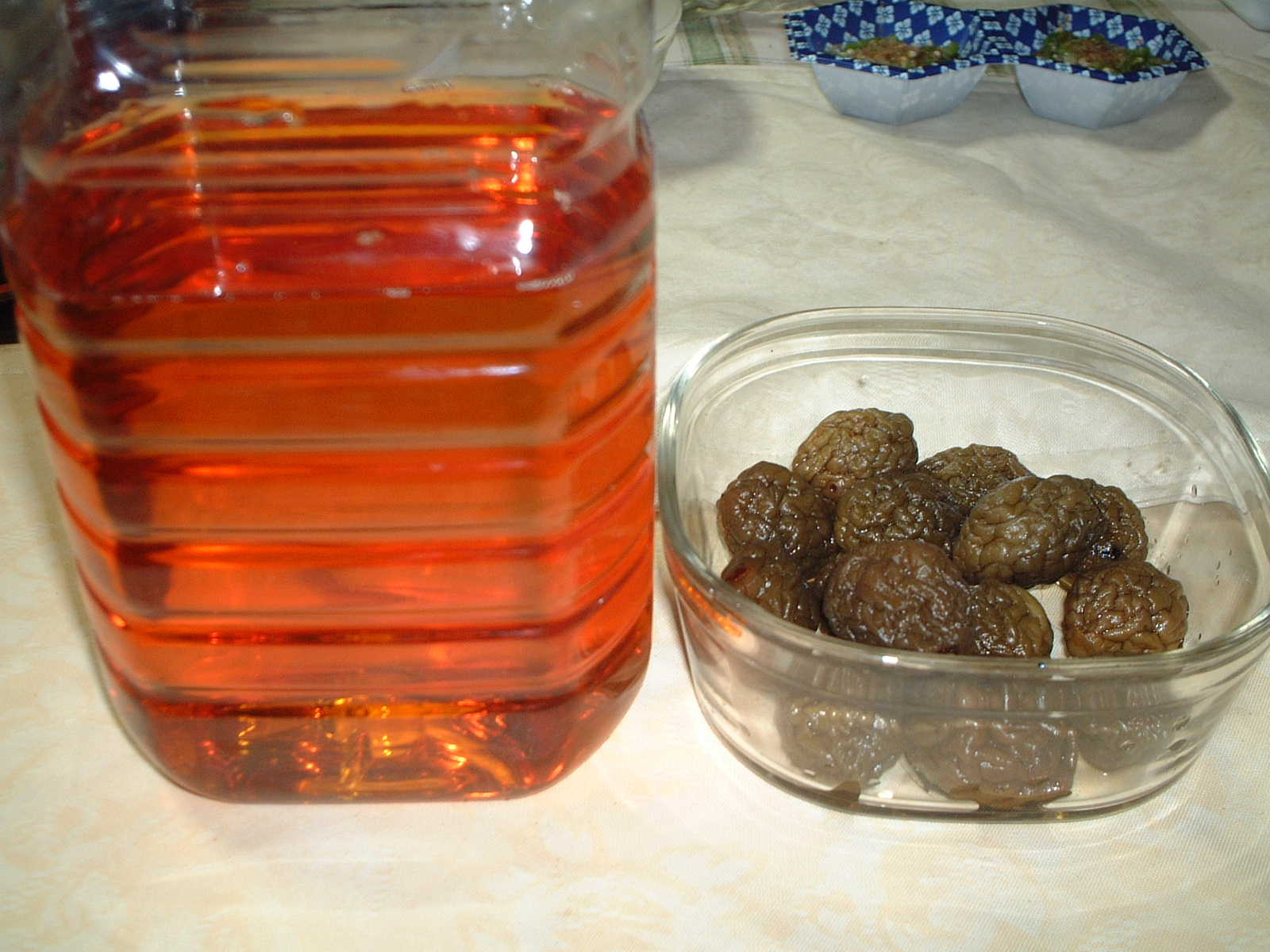 青梅無事到着です