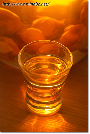 完熟梅で梅酒