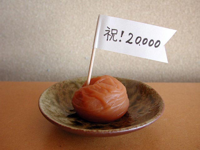 祝!カウント20000突破!